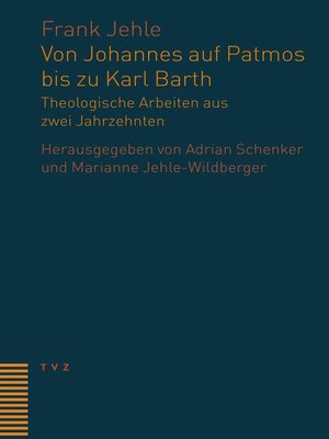 cover image of Von Johannes auf Patmos bis zu Karl Barth